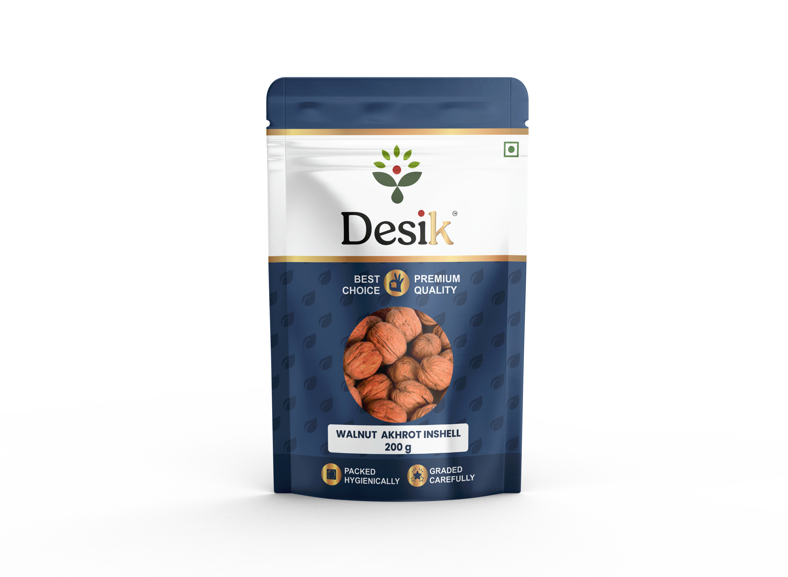Desik Walnut Akhrot Inshell - 200gm F